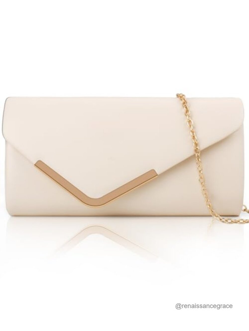 Shiny Sequin Envelope Clutch Evening Bag with Chain for Women Party Prom Purse